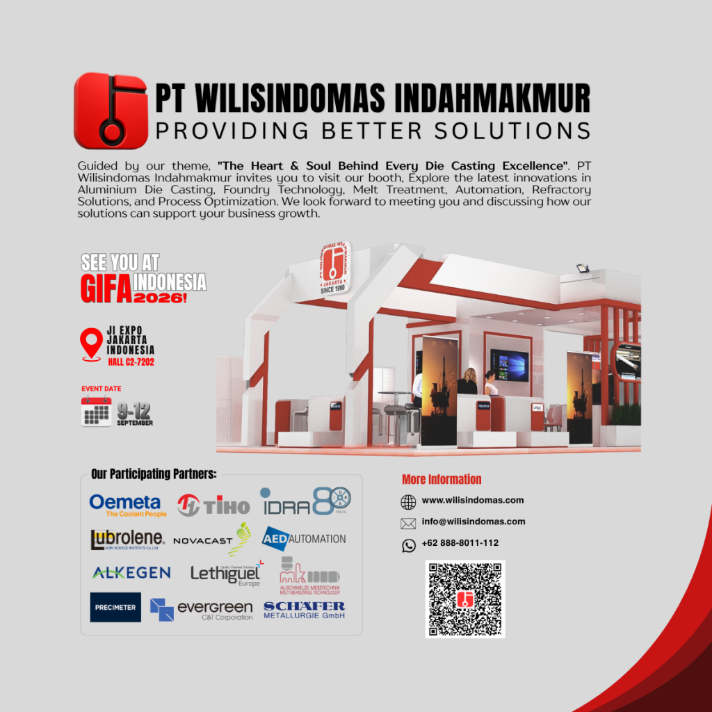 Meet PT Wilisindomas Indahmakmur at GIFA Indonesia 2026